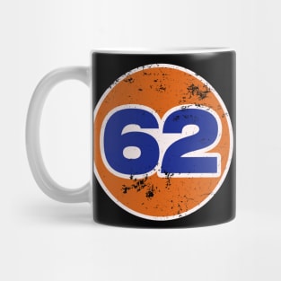 62 Vintage Number Mug